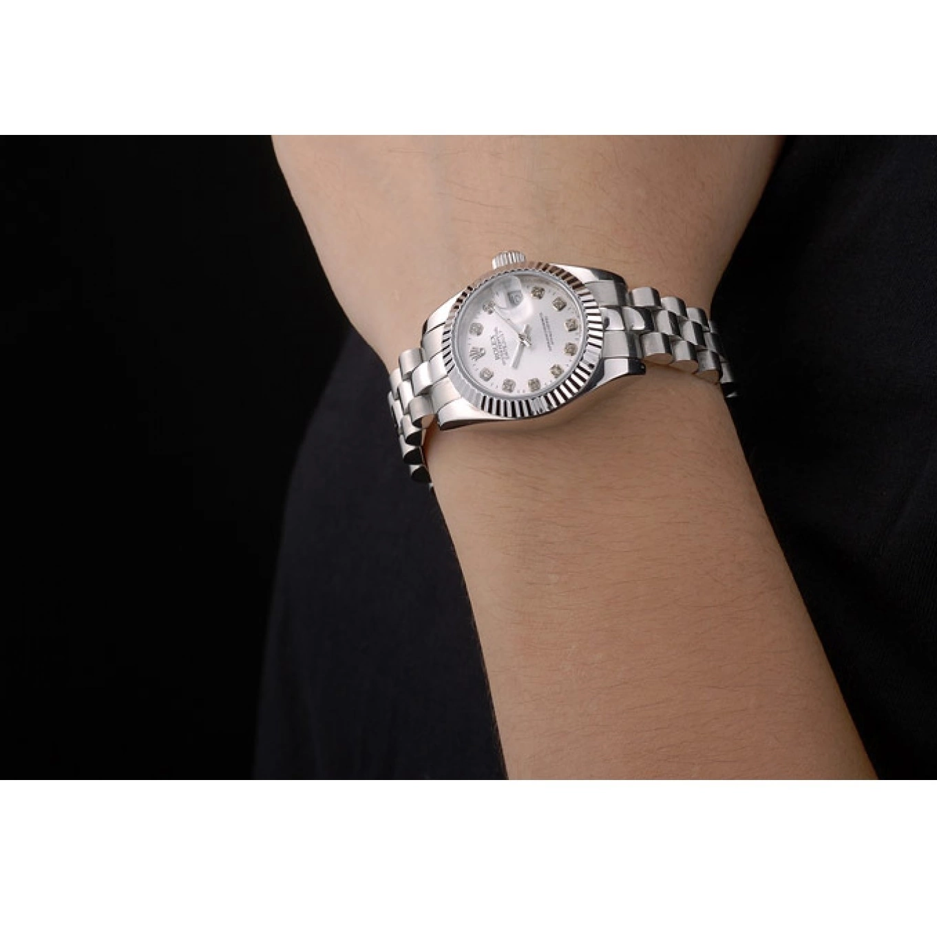 Good Copy Rolex Watches Steel Silver Rolex Datejust Polished Dial Stainless 0709